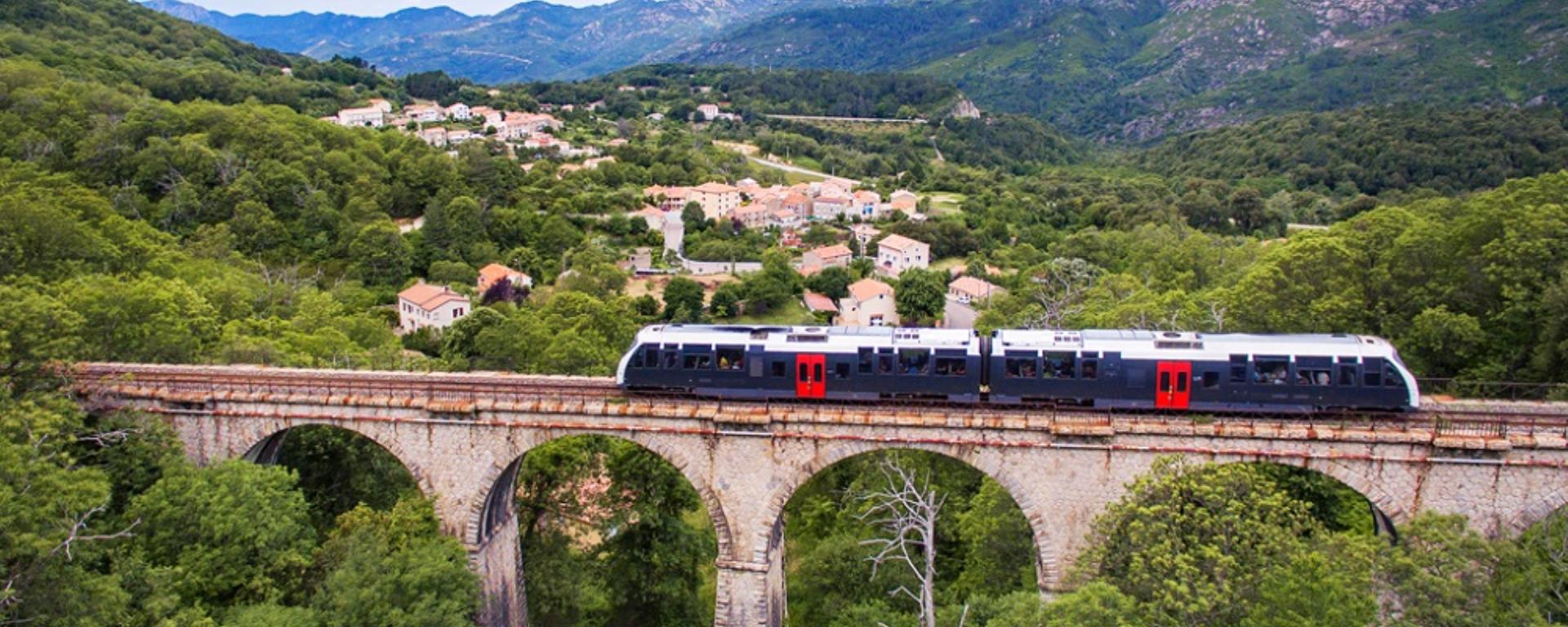 2020- Vue Bocognano train photo site OT Gravona
