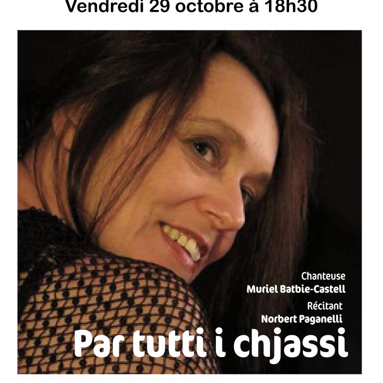 2021-Spectacle poético-musical plurilingue Par Tutti Chjassi à Locu Teatrale