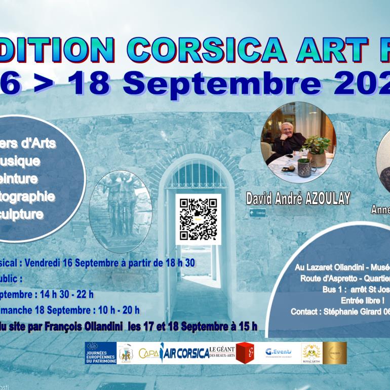 2022 - 2ème salon d'art contemporain, créateurs et designer Corsica Art Fair