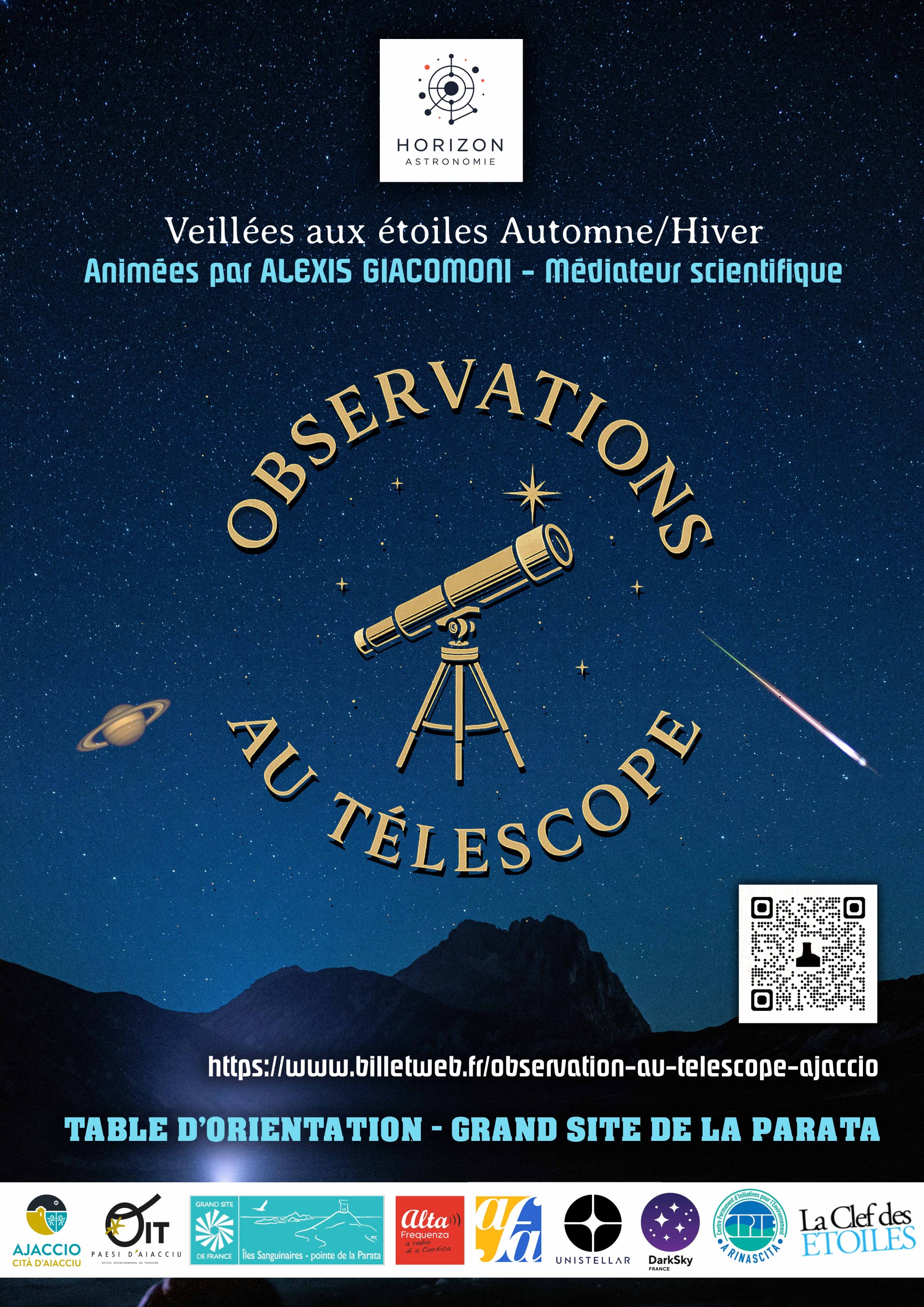2025 - Veillées aux étoiles automne hiver - Giacomoni