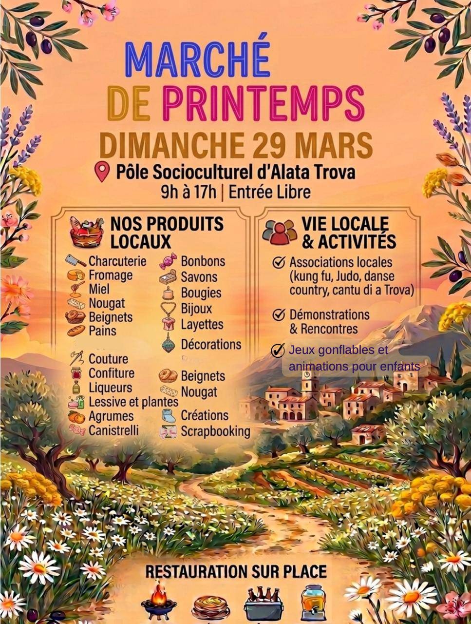 2026 - Marché de printemps Alata - nc