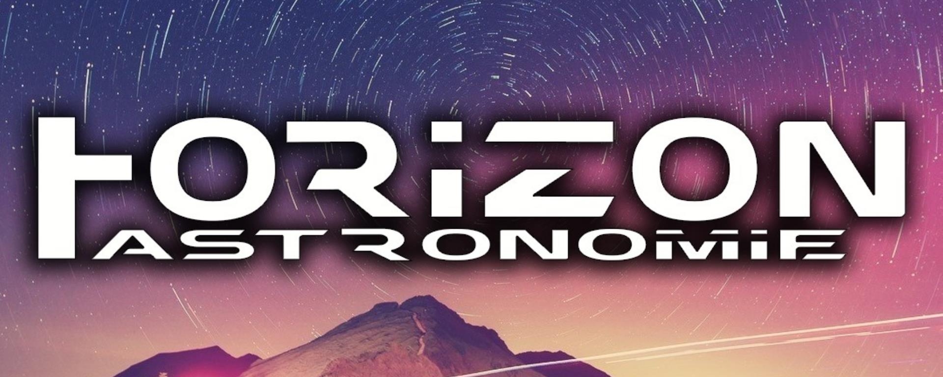 2023 - Horizon astronomie- Logo  Giacomoni Alexis