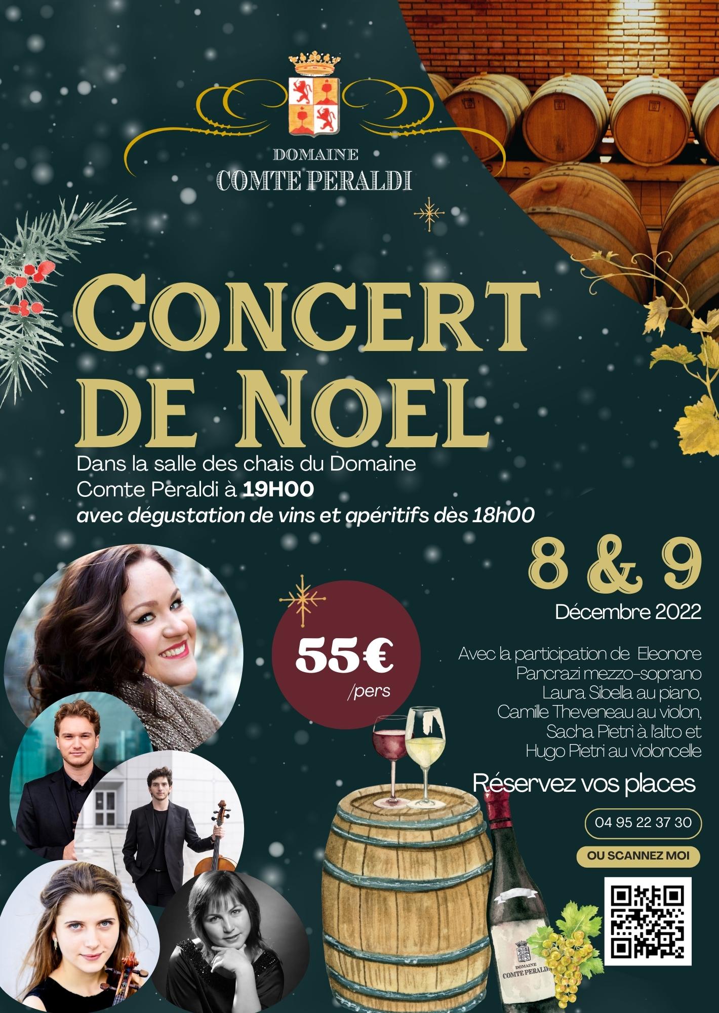 2022-Concert de noël Domaine Peraldi