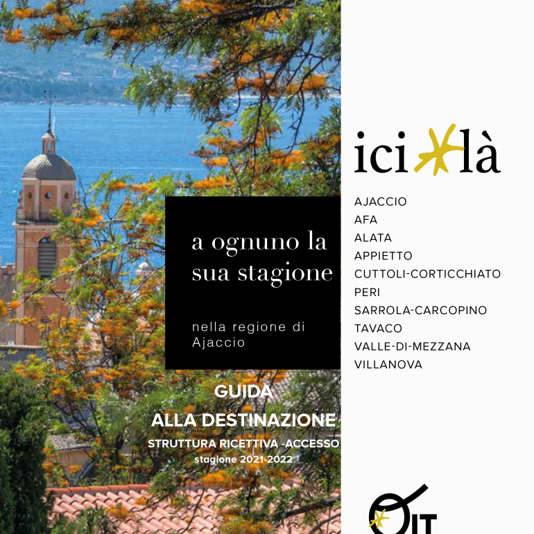 Guide Ajaccio Destination ITA_2021_COUV