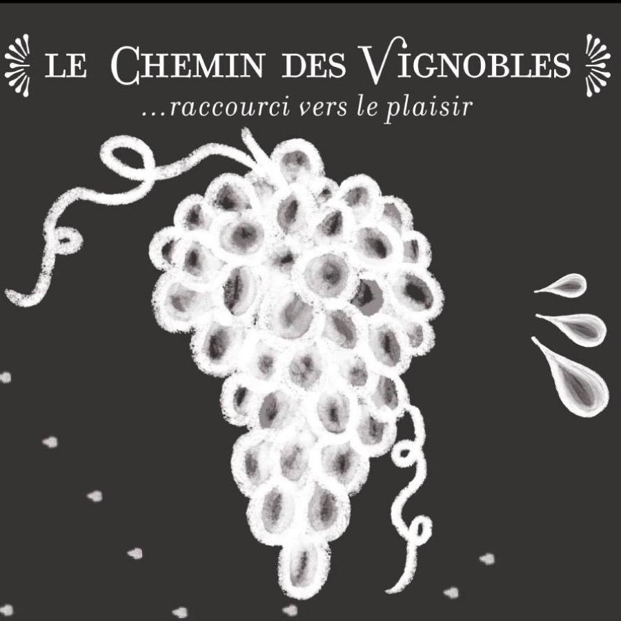 2017 - Chemin des vignobles - logo visuel grappe