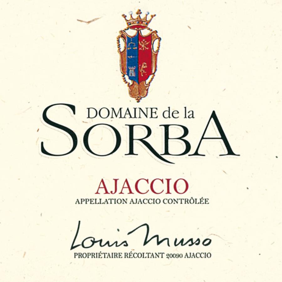 2017 - Domaine de la Sorba - étiquette bouteille