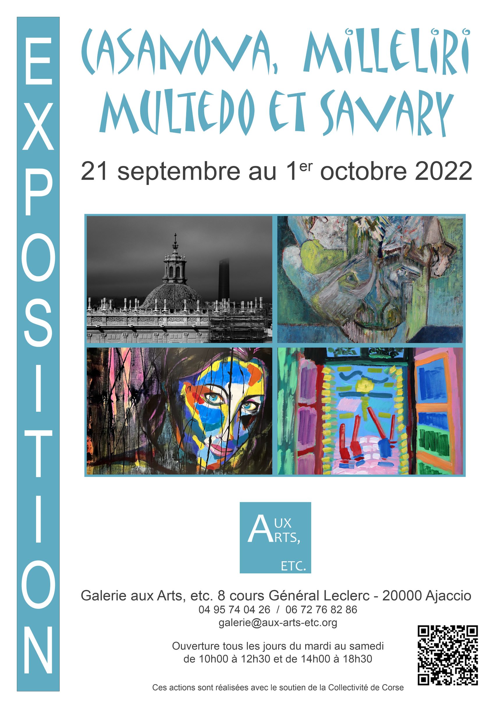 Exposition - Casanova, Milleliri, Multedo et Savary nc